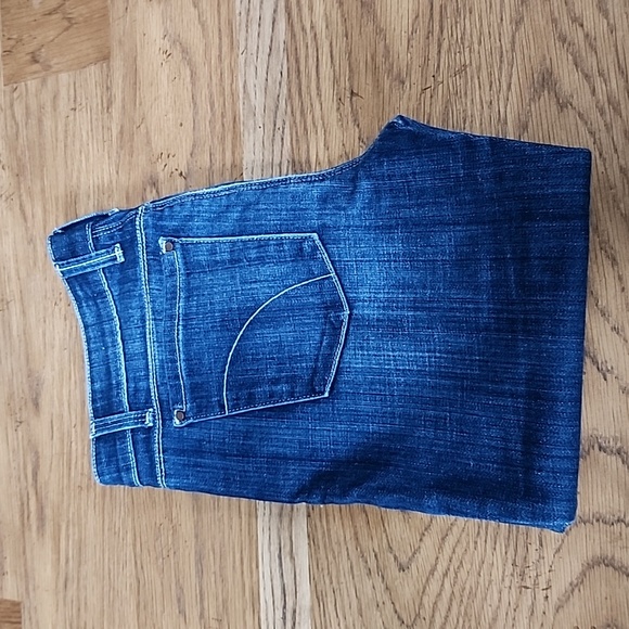 Joes Jeans The Provocateur Petite Fit Blue Capri Crop Low Risa - Picture 3 of 11